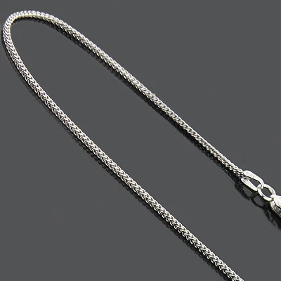 14K Yellow Gold For Women Thin Franco Chain 1mm 16-20in 3 14K Yellow Gold For Women Thin Franco Chain 1mm 16-20in