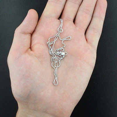 14K Yellow Gold For Women Thin Franco Chain 1mm 16-20in 4 14K Yellow Gold For Women Thin Franco Chain 1mm 16-20in - Image 2