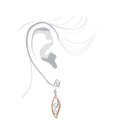 Women's Diamond Leaf Earrings 0.76ct 14K White Gold 16 Women's Diamond Leaf Earrings 0.76ct 14K White Gold -H'Hen Sale Store womens diamond leaf earrings 076ct 14k gold body white 20221011 20221027