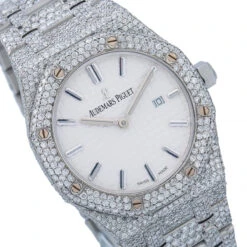 Women's Diamond Watch Audemars Piguet Royal Oak 33mm White Dial W01063 -H'Hen Sale Store womens diamond watch audemars piguet royal oak 33 mm white dial w01063 0E8A0817 cbdd1256 d758 485c 8c1f db6f08db71ed 2048x2048