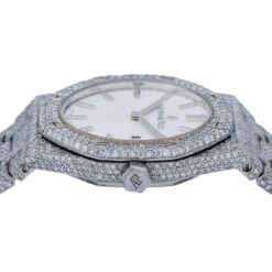 Women's Diamond Watch Audemars Piguet Royal Oak 33mm White Dial W01063 -H'Hen Sale Store womens diamond watch audemars piguet royal oak 33 mm white dial w01063 0E8A0818 2048x2048