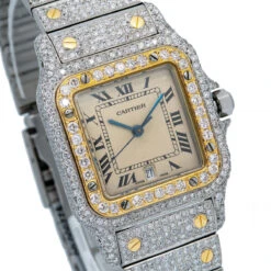 Women's Diamond Watch Cartier Santos De Cartier 18K Gold Champagne Dial 8 Women's Diamond Watch Cartier Santos De Cartier 18K Gold Champagne Dial -H'Hen Sale Store womens diamond watch cartier santos de cartier yellow gold champagne dial w01242 0E8A6821 6bd6179f 65f9 4125 9127 4b53979aecde 2048x2048