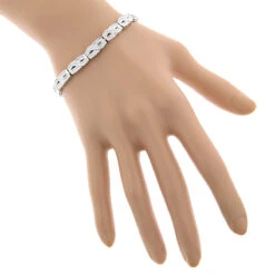 Women's Infinity Baguette Diamond Bracelet 2.84ct 10 Women's Infinity Baguette Diamond Bracelet 2.84ct -H'Hen Sale Store womens infinity baguette diamond bracelet 284ct p 5682 bodwh