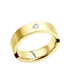 Women's Or Men's Solitaire Diamond Wedding Band 14K White Gold Comfort Fit -H'Hen Sale Store womens or mens solitaire diamond wedding band in 14k gold comfort fit ye