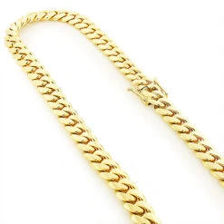 Men's Solid 14K Yellow Gold Miami Cuban Link Colossal Chain 14.5mm 22-40in