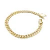 14K Yellow Gold Miami Cuban Link Colossal Chain Bracelet 14.5mm 7.5-9in