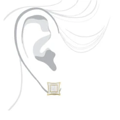 Yellow Gold Plated Silver Diamond Earrings 0.25ct -H'Hen Sale Store yellow gold plated silver diamond earrings 025ct p 48360 bodye